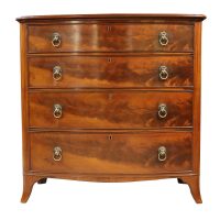 Victorian Mahogany Bowfronted Chest of Drawers