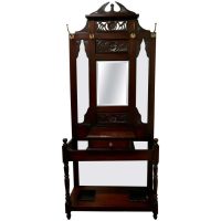 Victorian Mahogany Hall Stand