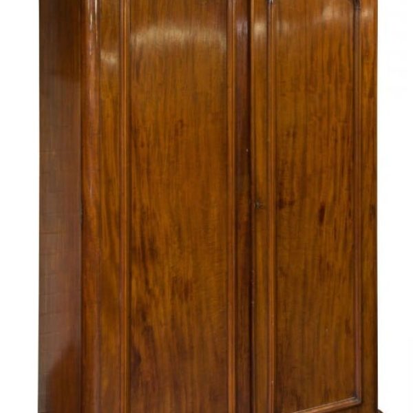 Victorian mahogany wardrobe circa 1880