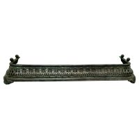 Victorian Pierced Cast Iron Fender