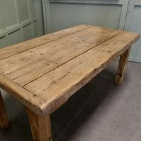 Victorian Rustic Pine Kitchen Dining or Work Table