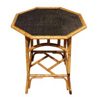 Victorian Tiger Bamboo Occasional Table