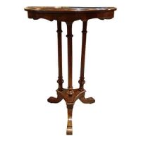 Victorian Walnut Circular Wine Table