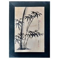 Vintage Bamboo Japanese Art, Wall Art 5 excellent pieces