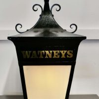 “Watneys” Pub Lantern, Hanging Iron Lantern A Great looking piece