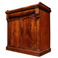 William IV flame mahogany deep sideboard
