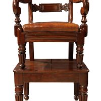 William IV Mahogany Metamorphic Child’s High Chair