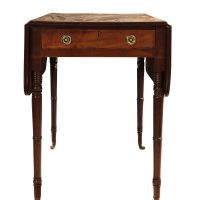 William IV Mahogany Single Drawer Pembroke Table, circa 1830