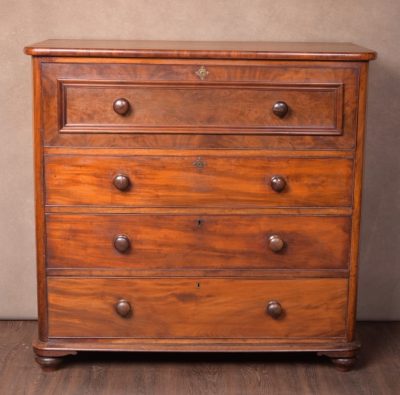 Victorian Mahogany Secretaire Chest SAI1620 - Image 6