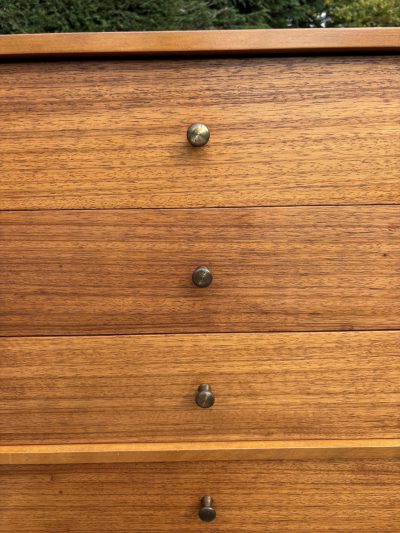 Mid Century Tallboy Chest of Drawers by Uniflex - Image 3