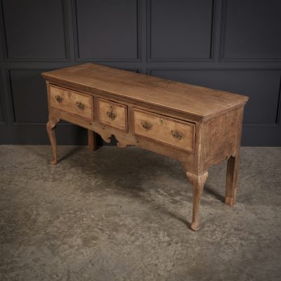 18th Century Bleached Oak Dresser - Image 6