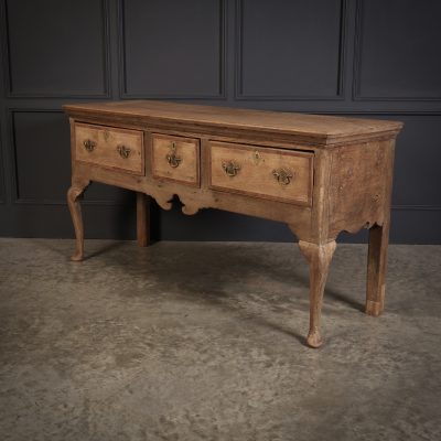 18th Century Bleached Oak Dresser - Image 7