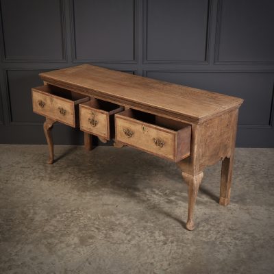 18th Century Bleached Oak Dresser - Image 8