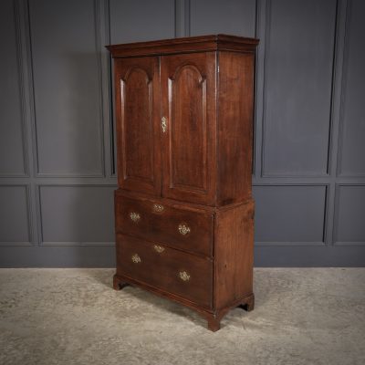 18th Century Oak Housekeepers Cupboard - Image 6