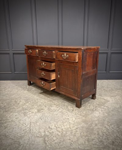 18th Century Oak Sideboard - Image 9