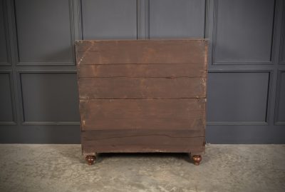 19th Century Teak Military Campaign Chest - Image 10