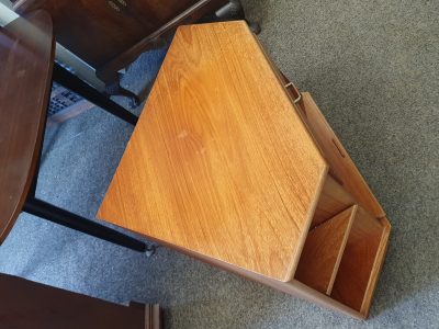 Retro Teak Corner TV Stand - Image 8