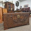 Good Antique Chinese Camphor Wood Chest - Image 8