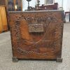 Good Antique Chinese Camphor Wood Chest - Image 7