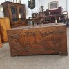 Good Antique Chinese Camphor Wood Chest - Image 6