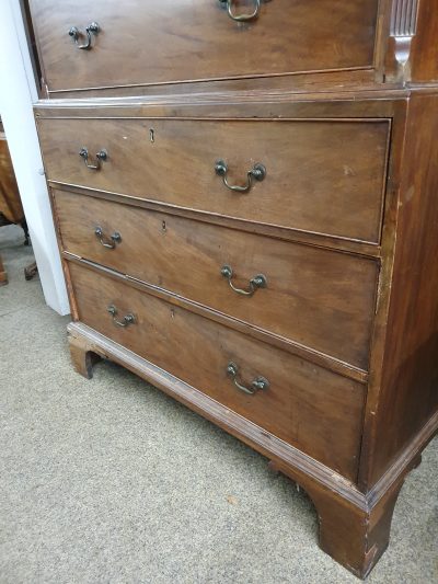 Antique Georgian Chest on Chest - Image 8