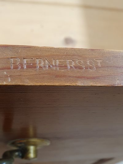 Antique Howard & Son's Pine Wardrobe - Image 10