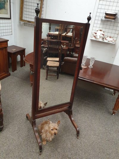 Antique Cheval Dressing Mirror - Image 5