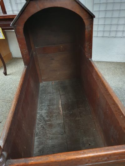 Antique Baby Rocking Cradle Cot Bed - Image 4
