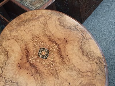 Good Antique Victorian Work Table - Image 9