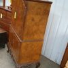 Good Antique 1930's Walnut Cocktail Drinks Cabinet - Image 2