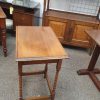 Small Antique Edwardian Oak Table - Image 2