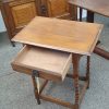 Small Antique Edwardian Oak Table - Image 3