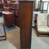Tall Vintage Oak Open Front Bookcase - Image 5