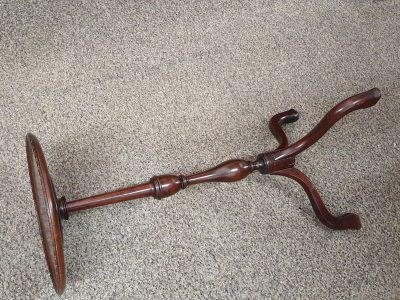 Good Antique Georgian Wine Table - Image 3