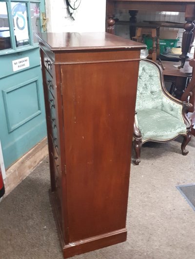 Antique Wellington Chest of Drawers - Image 8