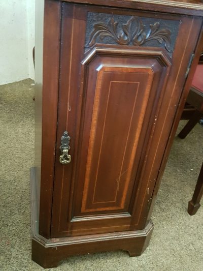 Antique Edwardian Bedside Cabinet - Image 2