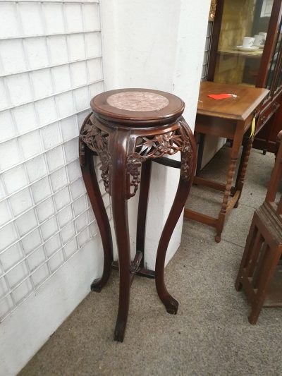 Antique Pair of Chinese Display Stands - Image 3