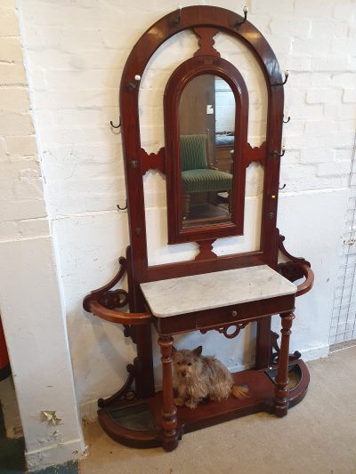 Antique Victorian Hall Stand - Image 12