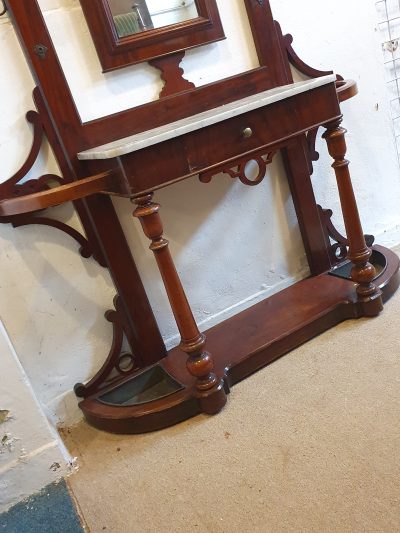 Antique Victorian Hall Stand - Image 3