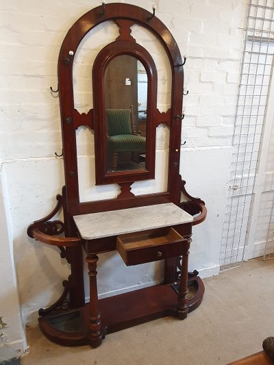 Antique Victorian Hall Stand - Image 11