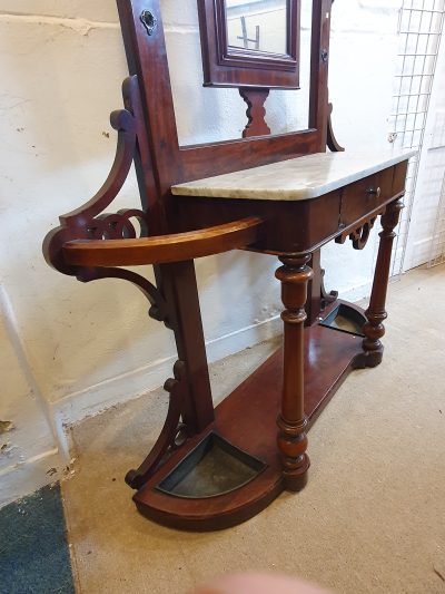 Antique Victorian Hall Stand - Image 9