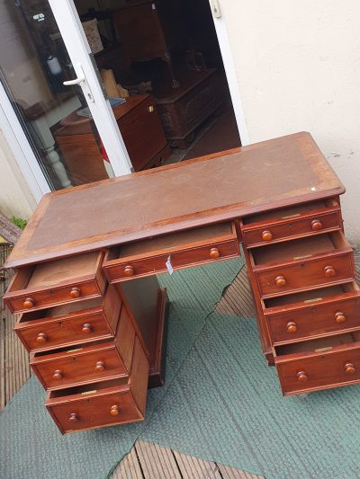 Antique Vintage Writing Desk - Image 3