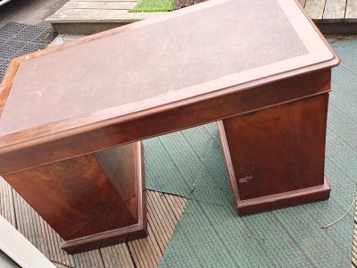 Antique Vintage Writing Desk - Image 7