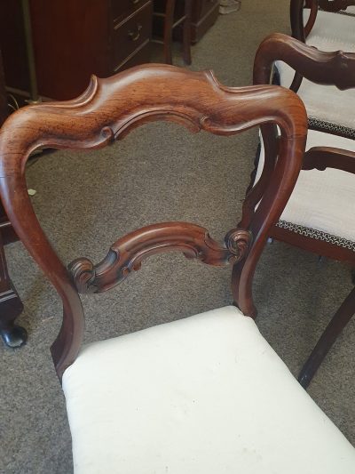 Antique Victorian Set of 6 Dining Chairs - Image 8