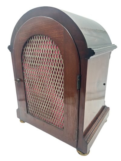 Wonderful Mahogany case bracket clock – ca1890 - Image 6