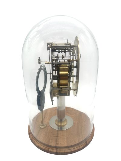 Antique one-off scratch built Skeleton Mantel Clock - Image 7