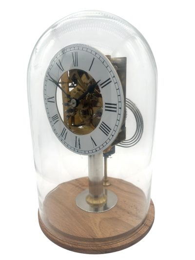 Antique one-off scratch built Skeleton Mantel Clock - Image 3