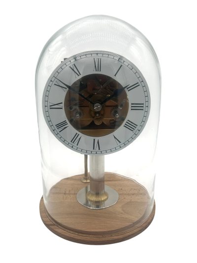 Antique one-off scratch built Skeleton Mantel Clock - Image 2