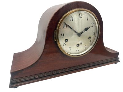 Antique Art deco inspired Napoleon hat shape musical mantel clock - Image 6