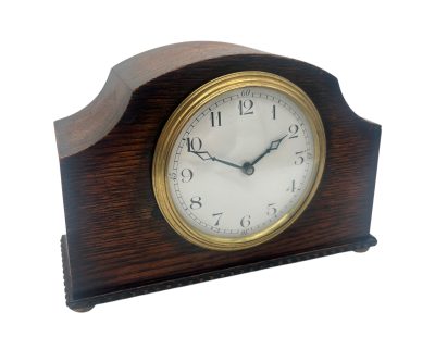 Charming Antique 8 day Mantel clock – ca 1910 - Image 5